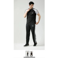 Adidas Black White Tracksuit Summer