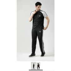 Adidas Black White Tracksuit Summer Adidas Black White Tracksuit Summer