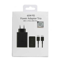 Carregador Setor USB-A| 18 W | Cabo MICRO-USB | Power Delivery 3.0 - Preto
