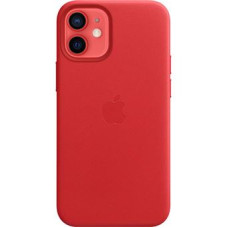 Apple Capa iPhone 12 Mini Leather Case MagSafe Red Apple Capa iPhone 12 Mini Leather Case MagSafe Red