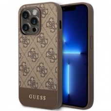 Capa Guess iPhone 14 Pro Max 4G Listra Cinza Capa Guess iPhone 14 Pro Max 4G Listra Cinza