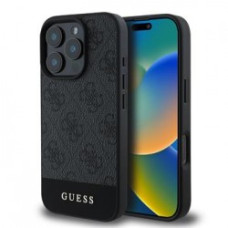 Capa Guess iPhone 16 Pro 4G Listra Cinza Capa Guess iPhone 16 Pro 4G Listra Cinza