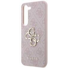 Capa Guess para A55 A556 Rosa Capa Rigida 4G Grande Logotipo de Metal Capa Guess para A55 A556 Rosa Capa Rigida 4G Grande Logotipo de Metal